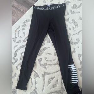 savage fenty black leggings
